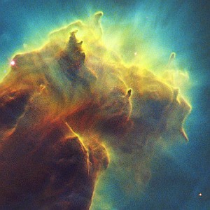 eagle nebula by HST